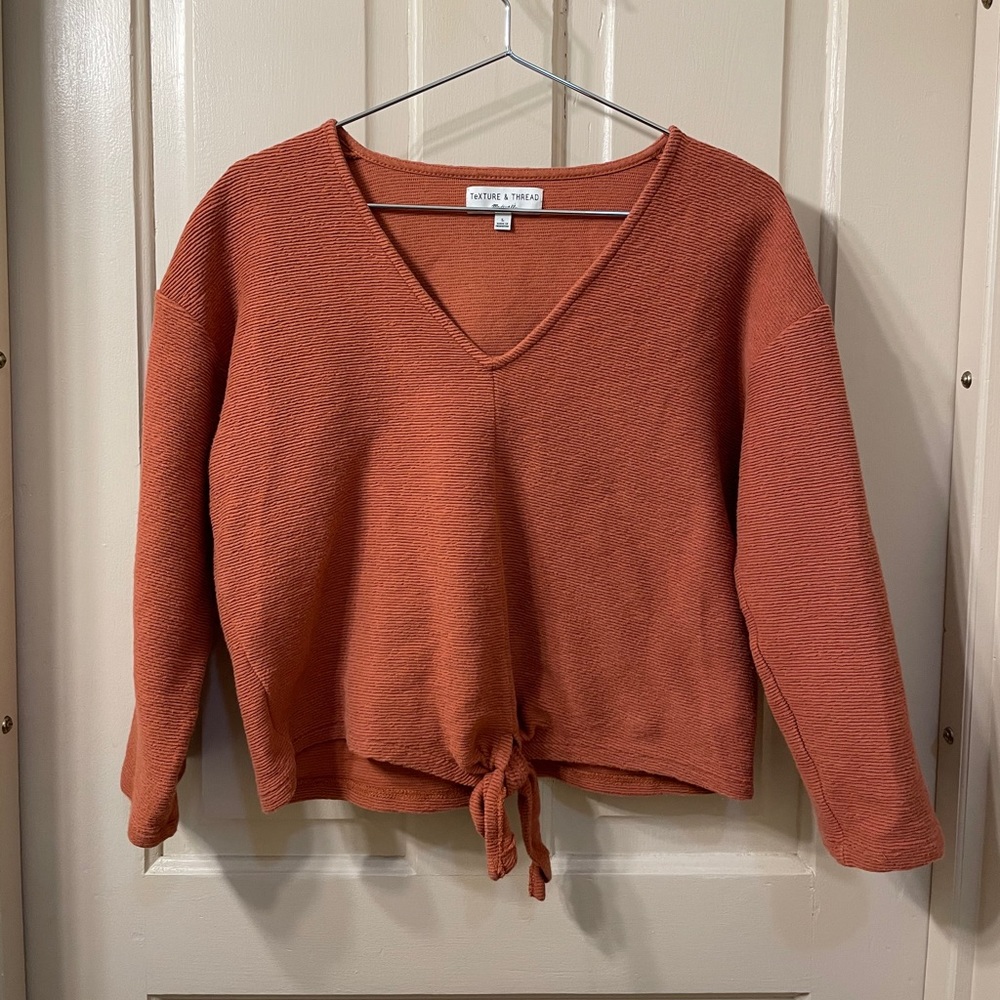 Madewell Texture & Thread Top
